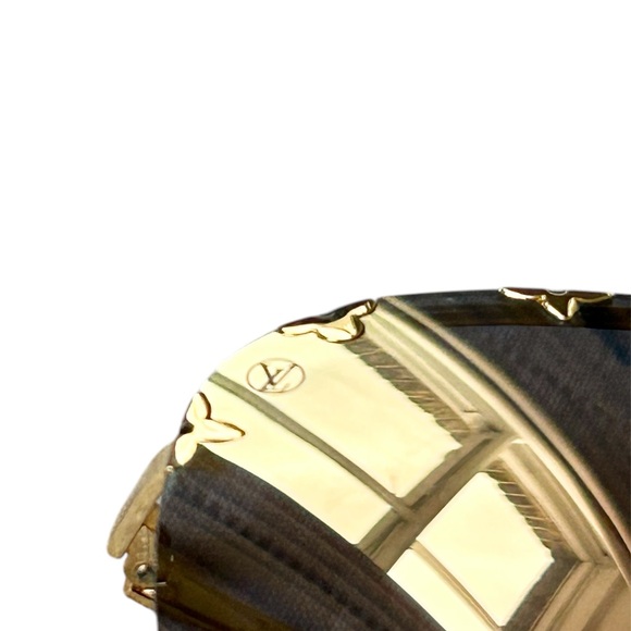 Louis Vuitton Purple Rain Sunglasses Aviator Gradient Gold Pink mirror - Picture 5 of 12